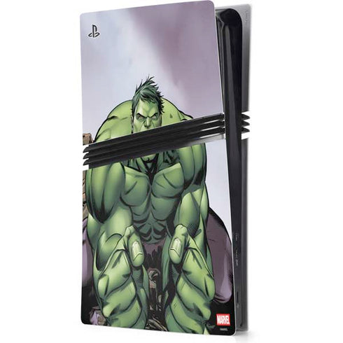 Marvel Avengers Hulk PS5 Pro Console Skin